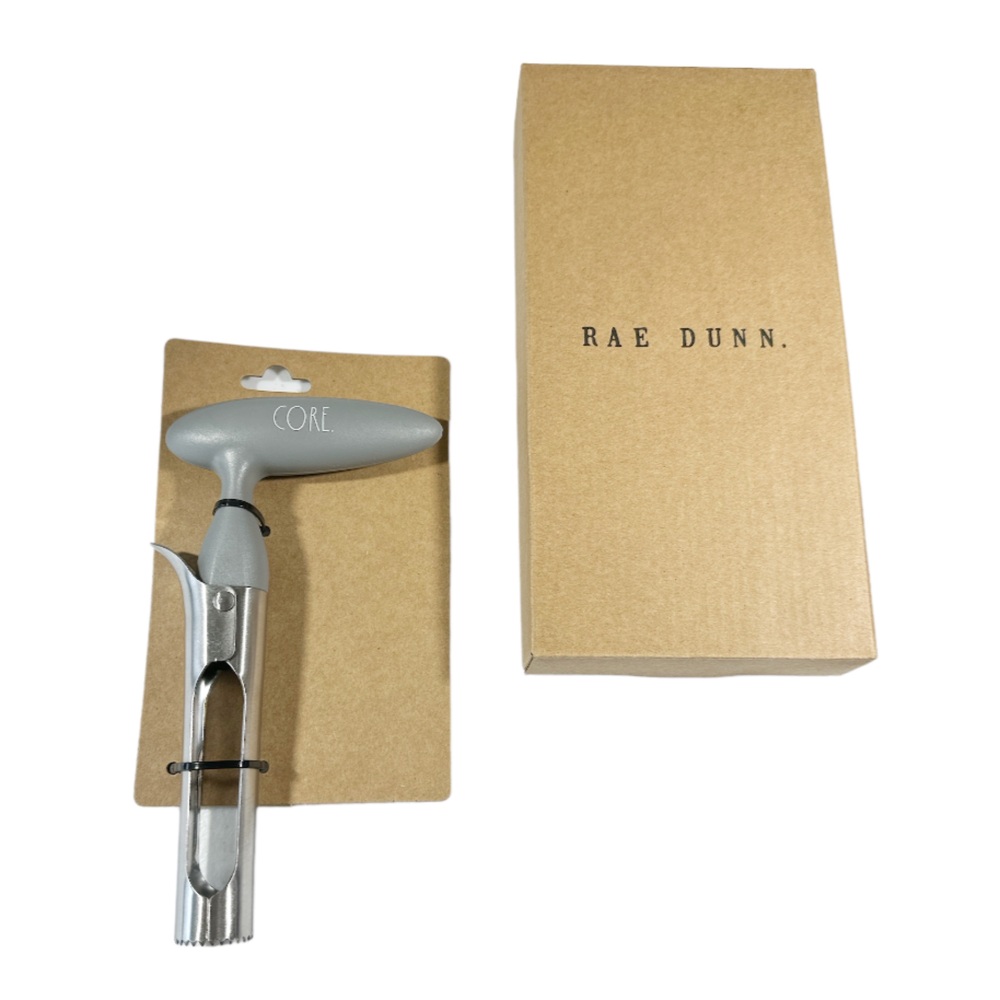 NEW Rae Dunn CORE Apple Corer with Gray Handle 🍎 🍏 🍎